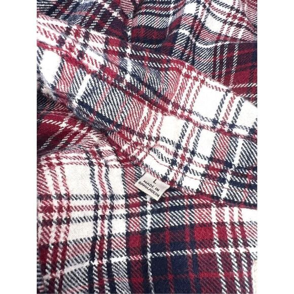 Jachs Plaid Button Down Flannel Shirt - Men’s L - Picture 7 of 8